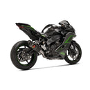 Akrapovic Racing Line Exhaust System for Kawasaki 23-25 Ninja ZX-4R/RR (4-into-1 header with full carbon muffler) (Race only) (S-K2R3-APC)  - Customhoj