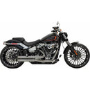 Bassani Pro Street Turn Out Exhaust System for Harley 18-24 Softail Fat Boy / Breakout / FXDR/S / Chrome  - Customhoj