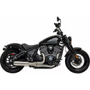 Bassani Ripper Super Bike Stainless 2-into-1 Exhaust System for Indian 22-24 Chief  - Customhoj