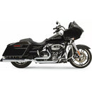 Bassani True Dual Down Under Headers for Harley 17-24 Touring / Chrome  - Customhoj