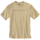 Carhartt Core Logo T-Shirt Beach Heather / S  - Customhoj