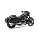 Cobra 4" 909 Twins Slip-On Mufflers for Harley 18-24 Softail FLSB Sport Glide / Chrome