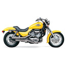 Cobra Slashcut Chrome Slip-On Mufflers for Honda 93-03 VF750C Magna