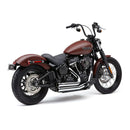 Cobra Speedster 909 Exhaust for Harley 18-24 Softail FXBB/S Street Bob; FXLR/S Lowrider; FLSL Slim; FLDE Deluxe / Chrome  - Customhoj