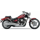 Cobra Speedster Swept Exhaust for Yamaha 08-18 XV1900 Raider / Chrome  - Customhoj