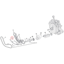 Crankcase Balancer Parts Diagram Exploded View for Harley Twin Cam Softail 4) 00-17 TCB. Cometic oil seal, balance support interconnect. Replaces OEM: 45359-00