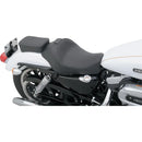 Drag Specialties EZ Glide II Solo Passenger Seat for Harley 04-22 XL Sportster / Black / Narrow  - Customhoj