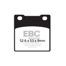 EBC Brake Pads Suzuki GS 500 89-08 EBC V-Pad Semi Sintered Rear Brake Pads for Suzuki Customhoj