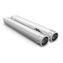 Freedom Performance 4" Slip-On Mufflers for Indian 14-21 Chief / Chrome / Chrome Eagle End Caps  - Customhoj