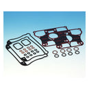 James Rocker Cover Gasket Kit for Harley 04-06 Sportster XL 883/1200 (Repl. OEM 17030-04/-X) / RCM (Rubber Coated Metal)