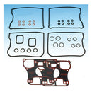 James Rocker Cover Gasket Kit for Harley 84-91 Evo Big Twin (Repl. OEM 17038-90) / RCM (Rubber Coated Metal)