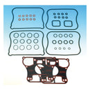 James Rocker Cover Gasket Kit for Harley 86-90 Sportster XL 883/1100/1200 (Repl. OEM 17030-89/-X) / RCM (Rubber Coated Metal)
