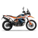 Leo Vince LV One Evo Slip-On Muffler for KTM 21-24 890 Adventure / SMT (Black stainless steel muffler) (ECE-approved) (14414EB)
