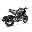 LeoVince LV-10 Slip-On Muffler for Husqvarna 21-23 Svartpilen / Vitpilen 125 (Stainless steel muffler) (Race Only) (15242U)