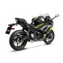 LeoVince LV One Evo Exhaust System for Kawasaki 21-25 Ninja 650 (Stainless steel muffler) (ECE-approved) (14379EKN)  - Customhoj
