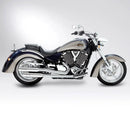 Miller California II Euro 3 Slip-On Mufflers for Victory  - Customhoj