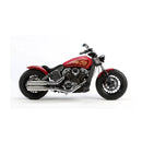 Miller Yuma Euro 3/4/5 Slip-On Mufflers for Indian  - Customhoj