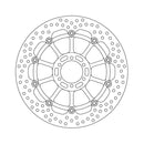 Moto-Master Brake Disc Ducati 748 Biposto 95-03 Moto-Master Halo Front Left Brake Disc for Ducati Customhoj