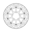 Moto-Master Brake Disc Triumph Rocket 3 2500 GT 20-22 Moto-Master Halo Front Right Brake Disc for Triumph Customhoj