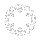 Moto-Master Brake Disc Yamaha FZ 750 85-86 Moto-Master Flame Front Right Brake Disc for Yamaha Customhoj