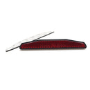 Motorcycle Reflector Self Adhesive 125x18mm  - Customhoj