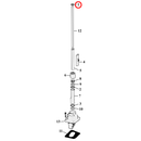 Pushrod Parts Diagram Exploded View for Harley Evolution Big Twin 1) 84-99 Big Twin. O-ring, upper. Replaces OEM: 11157