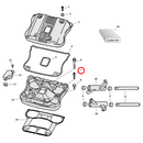 Rocker Box Parts Diagram Exploded View for 04-22 Harley Sportster 7) 01-22 XL & XR1200. Allen bolt (set of 5). Replaces OEM: 4718A