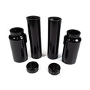 CULTWERK Damask / Gaffelkåpa / Bälg 07-11 VRSCR V-Rod, Night Rod, Night Rod Special Cult-Werk 6-piece fork tube cover kit. Alu boots. V-Rod 02-11 / Dyna 06-17 / Softail 18-21 Customhoj