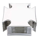 Hells Kitchen Choppers Air Cleaner Harley S&S Super E/G carbs bolt-on; CV carb and Mikuni HSR 42/45 with adapter / Polished Hells Kitchen Choppers Air Cleaner Maltese Cross for Harley Customhoj