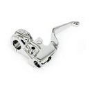 MCS Kopplingshandtag Krom / 14-21 XL Sportster Kopplingshandtag HD 96-21 Svart / Krom Customhoj