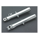 MCS Nedre gaffelben HD FL 77-84 Lower Fork Leg Set Single Disc. Polerad Customhoj