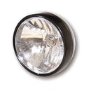 MCS Strålkastare 6.5" Randall 6-1/2" H-4 Strålkastare Bottenfäste Svart Customhoj