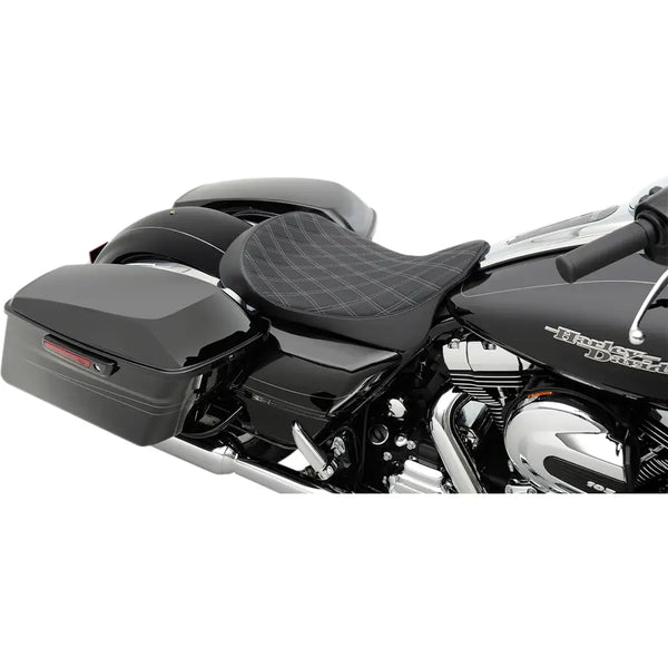 Drag Specialties EZ-ON lavprofil solo sæde til Harley 