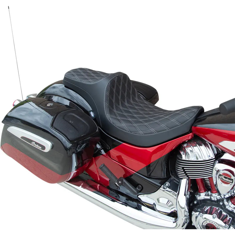 Drag Specialties Predator III sæde til Indian 