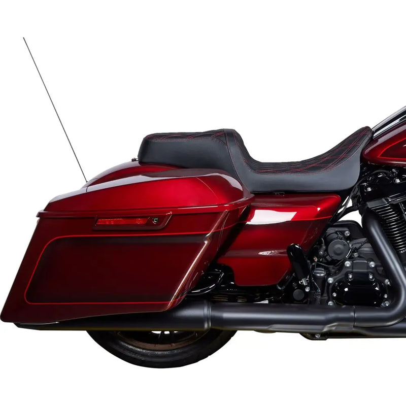 Drag Specialties Performance Predator 1-Up sæde til Harley 