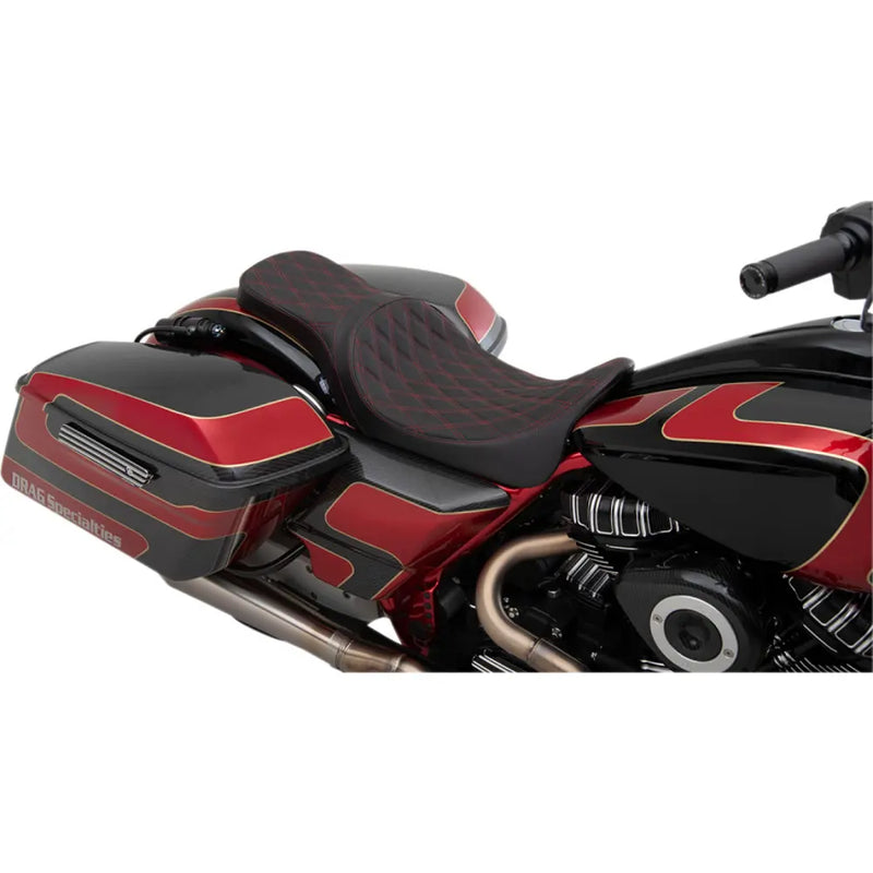 Drag Specialties Predator 2-personers forudvendt sæde til Harley 