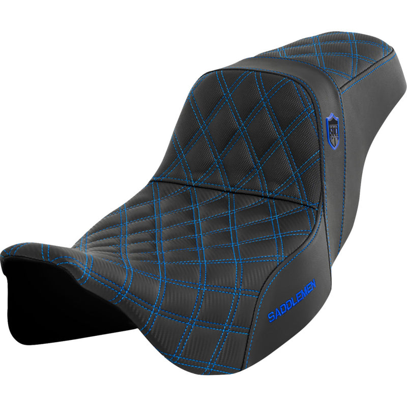 Saddlemen Pro SDC Performance Gripper Lattice Stitch Sæde til Harley