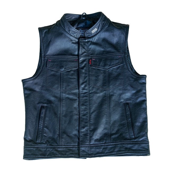 13 1/2 Night Rider Leather Vest S