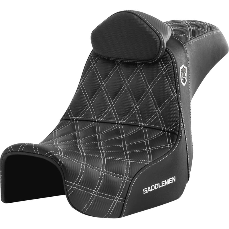 Saddlemen Pro SDC Performance Gripper Lattice Stitch Sæde til Harley