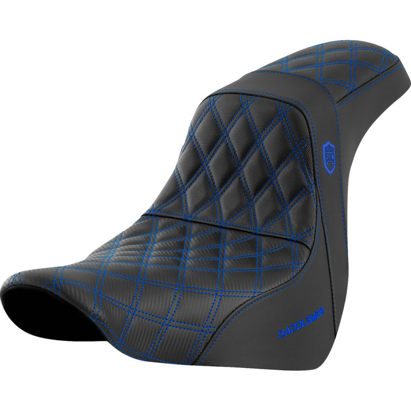 Saddlemen Pro SDC Performance Gripper Lattice Stitch Sæde til Harley
