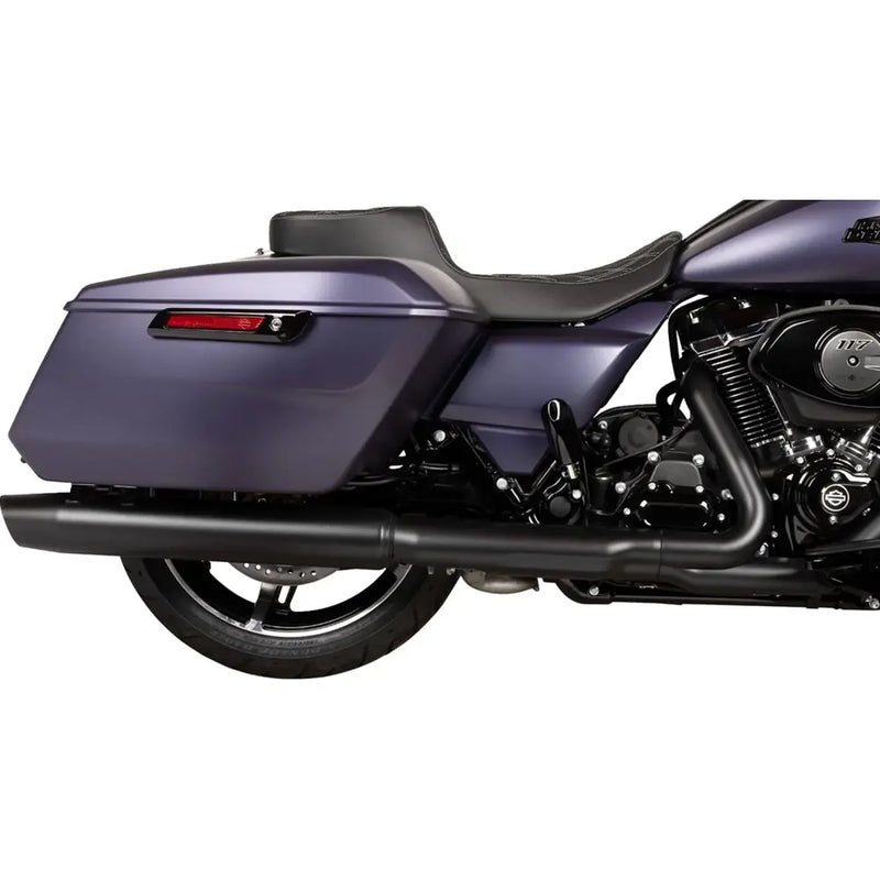 Drag Specialties Performance Predator 2-Up forlænget sæde til Harley 