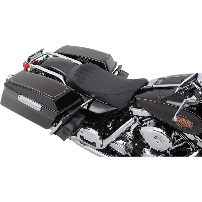 Drag Specialties EZ-ON lavprofil solo sæde til Harley 