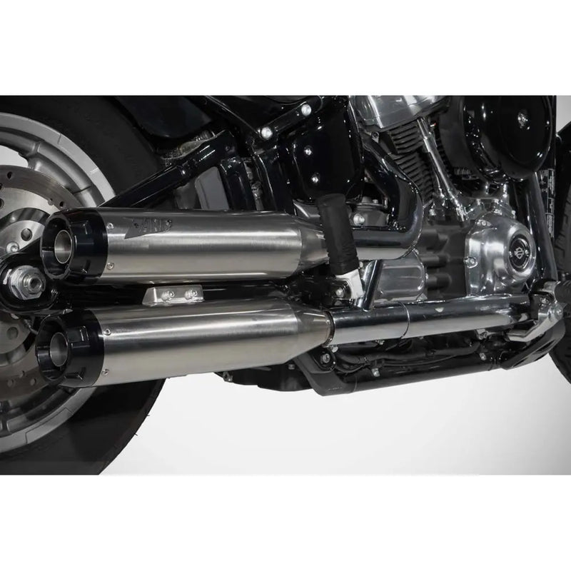 Zard EC Euro 4/5-godkendte overlappende slip-on-lyddæmpere til Harley Softail