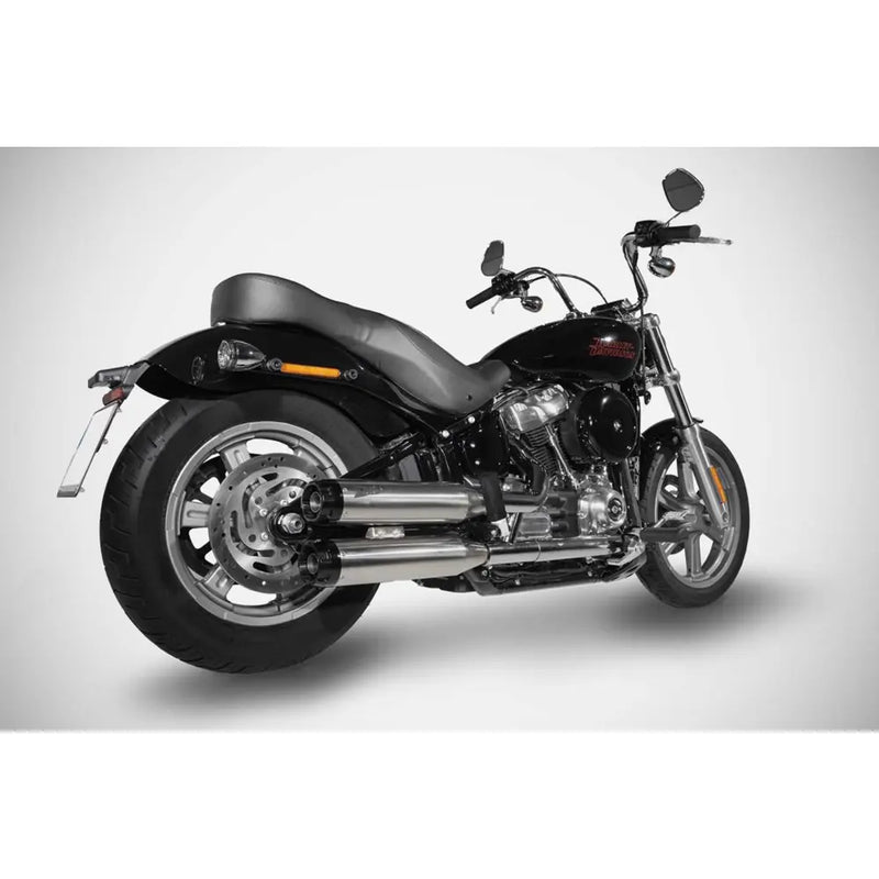 Zard EC Euro 4/5-godkendte overlappende slip-on-lyddæmpere til Harley Softail