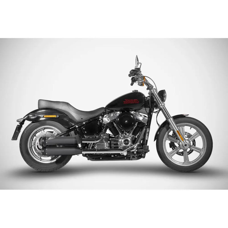 Zard EC Euro 4/5-godkendte overlappende slip-on-lyddæmpere til Harley Softail