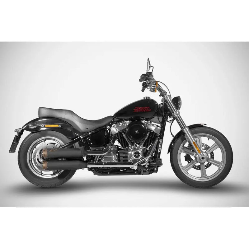 Zard EC Euro 4/5-godkendte overlappende slip-on-lyddæmpere til Harley Softail