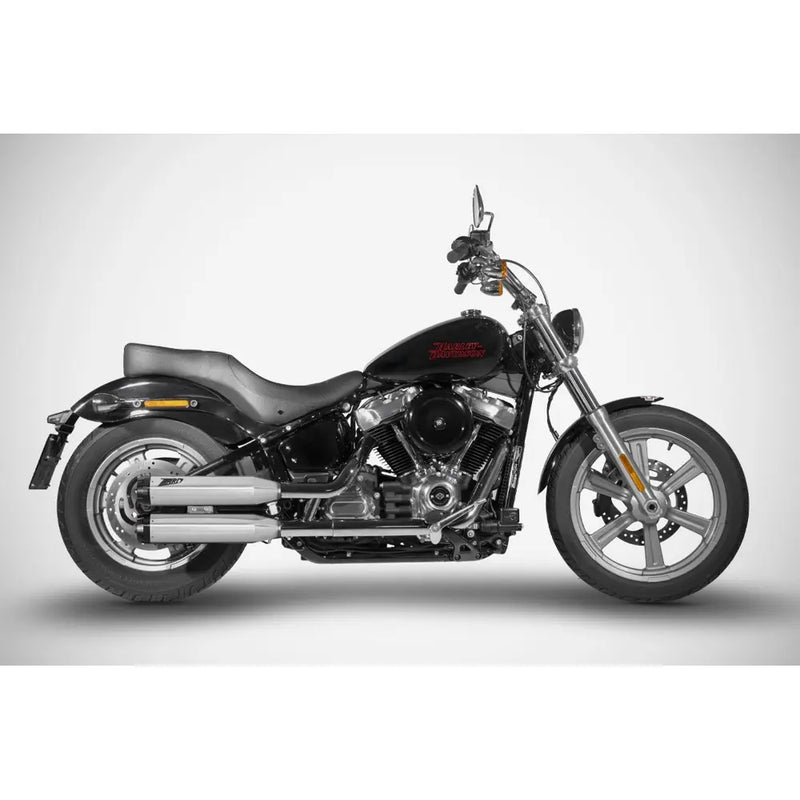 Zard EC Euro 4/5-godkendte overlappende slip-on-lyddæmpere til Harley Softail