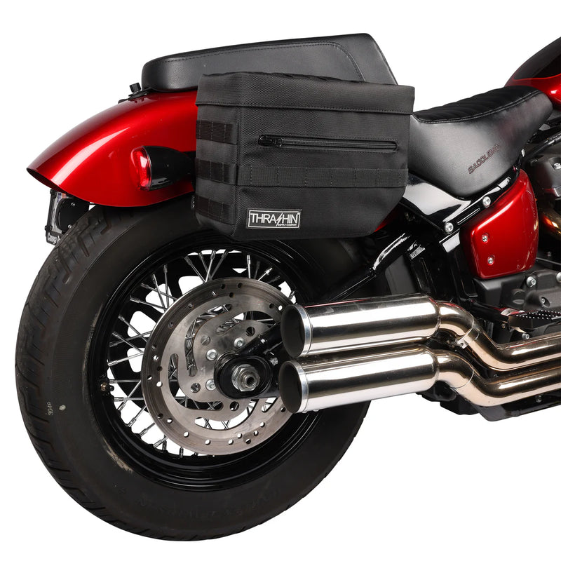 Thrashin Supply Essential 10L Throw-Over motorcykelsadelstaske-sæt