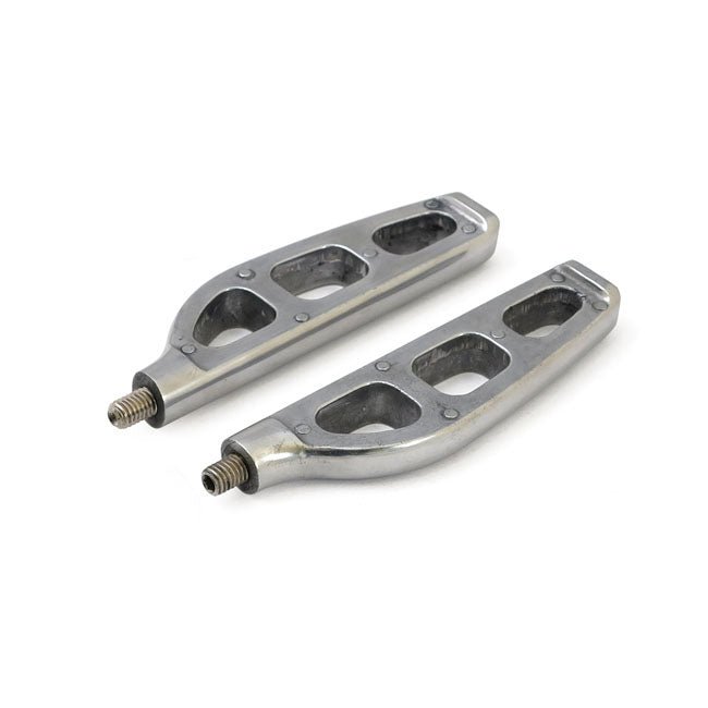 3 Hole Billet Footpegs for Harley All H-D with traditional male mount / Non-folding