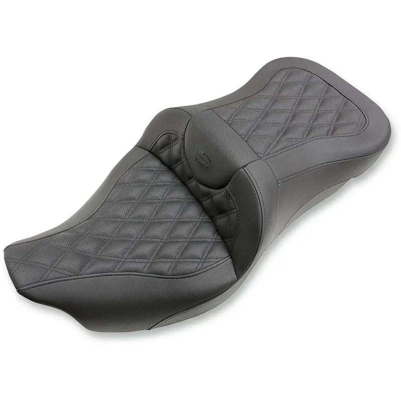 Saddlemen Roadsofa Extended Reach Lattice Stitch Seat til Harley